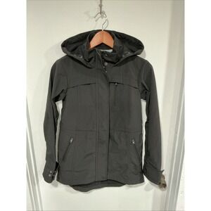 Athleta Utility Rain Jacket, Black, Women's XXS, EUC